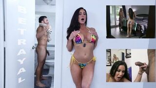 BANGBROS - Кендра Ласт трахает брата своей подруги Деррика Феррари порно